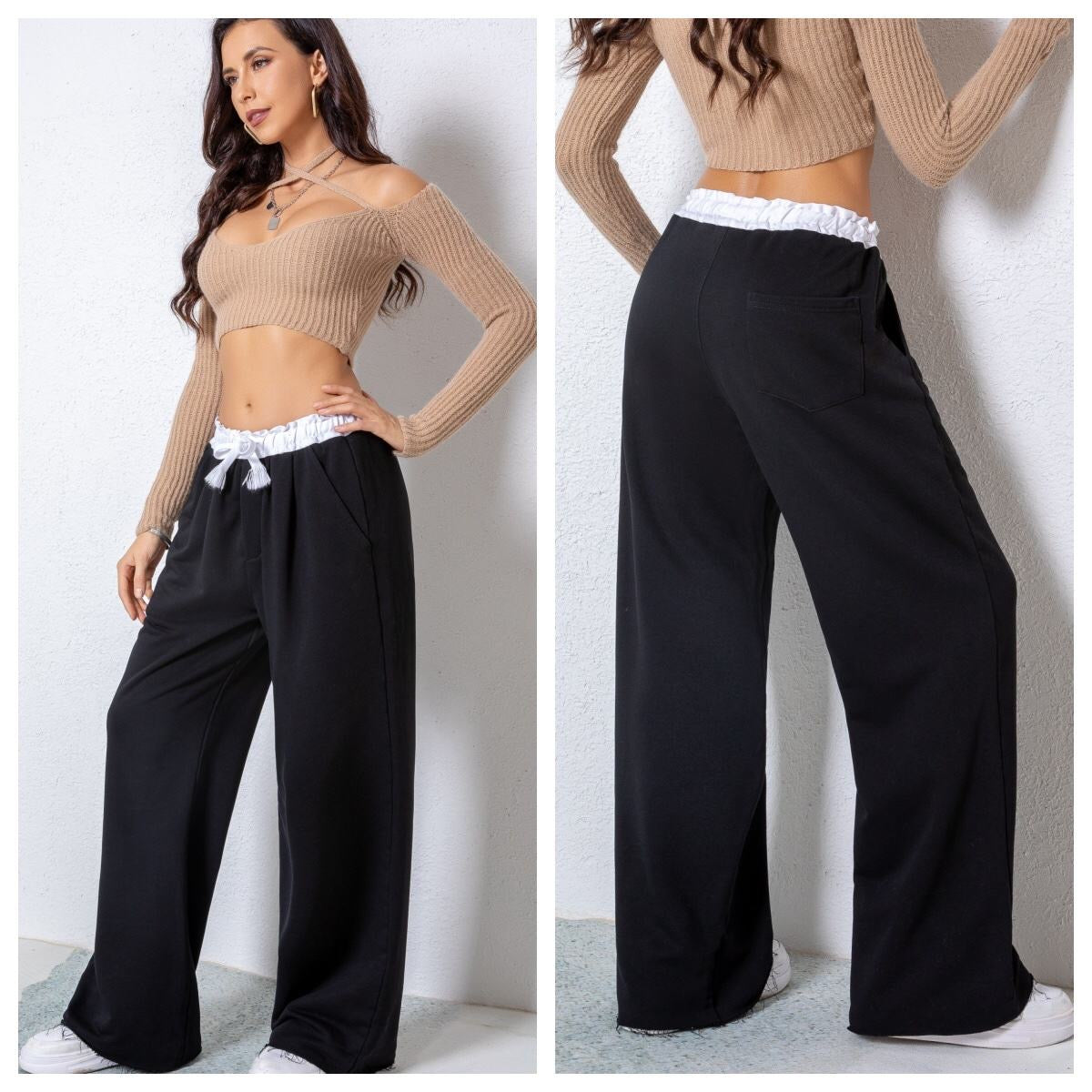 Trousers -Black