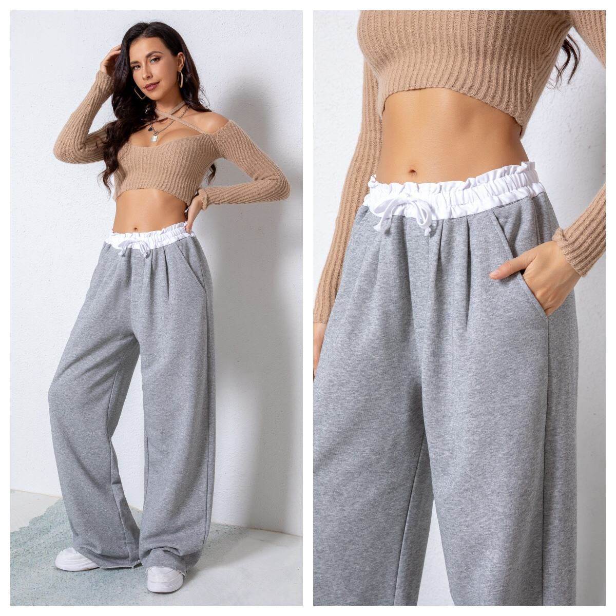 Trousers -Grey