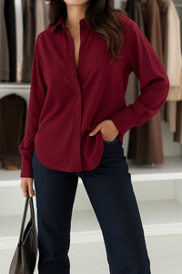 Cecile blouse - Bordeaux