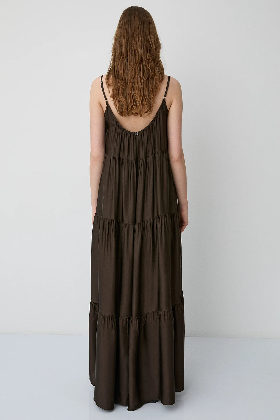 AMAYA DRESS - BROWN