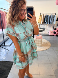 DRESS JKS - AQUA