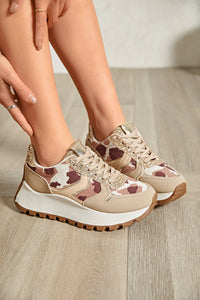 Fontsy sneaker - Vache