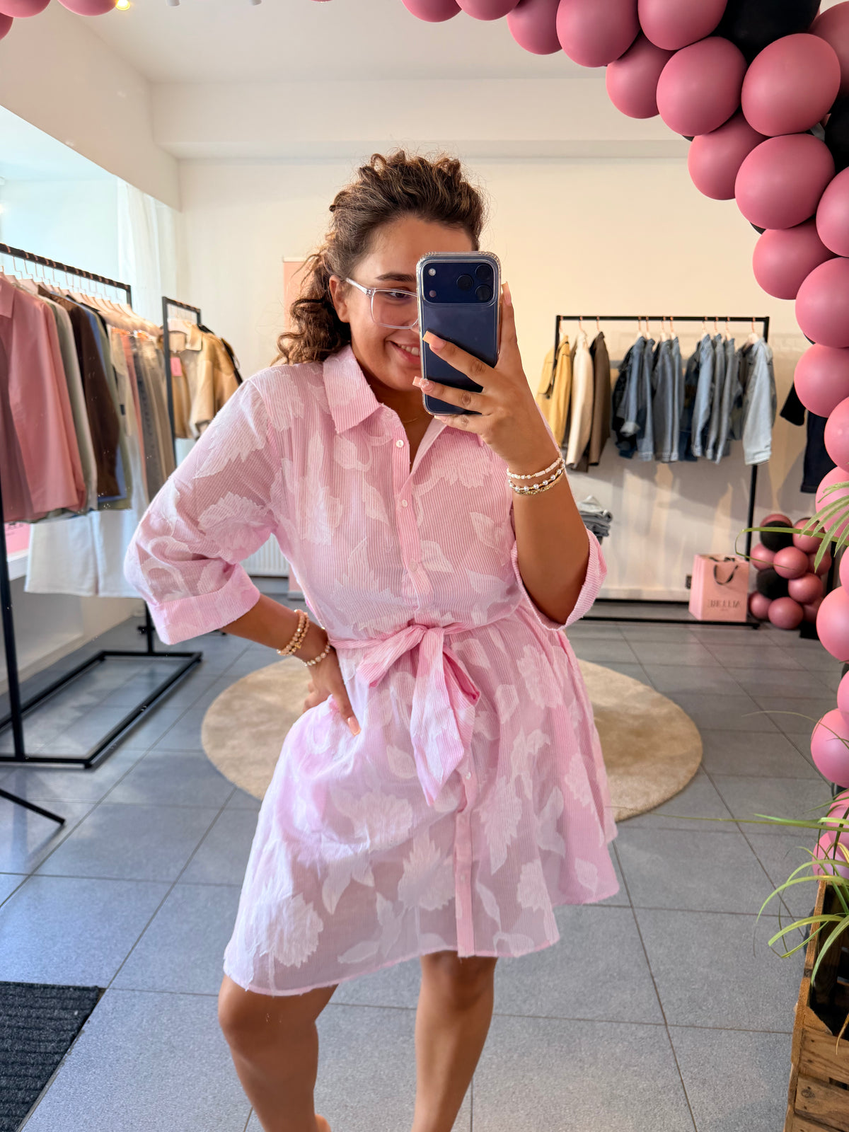 HALEY DRESS - PINK