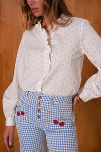 BLOUSE ROSALIE - BLUE