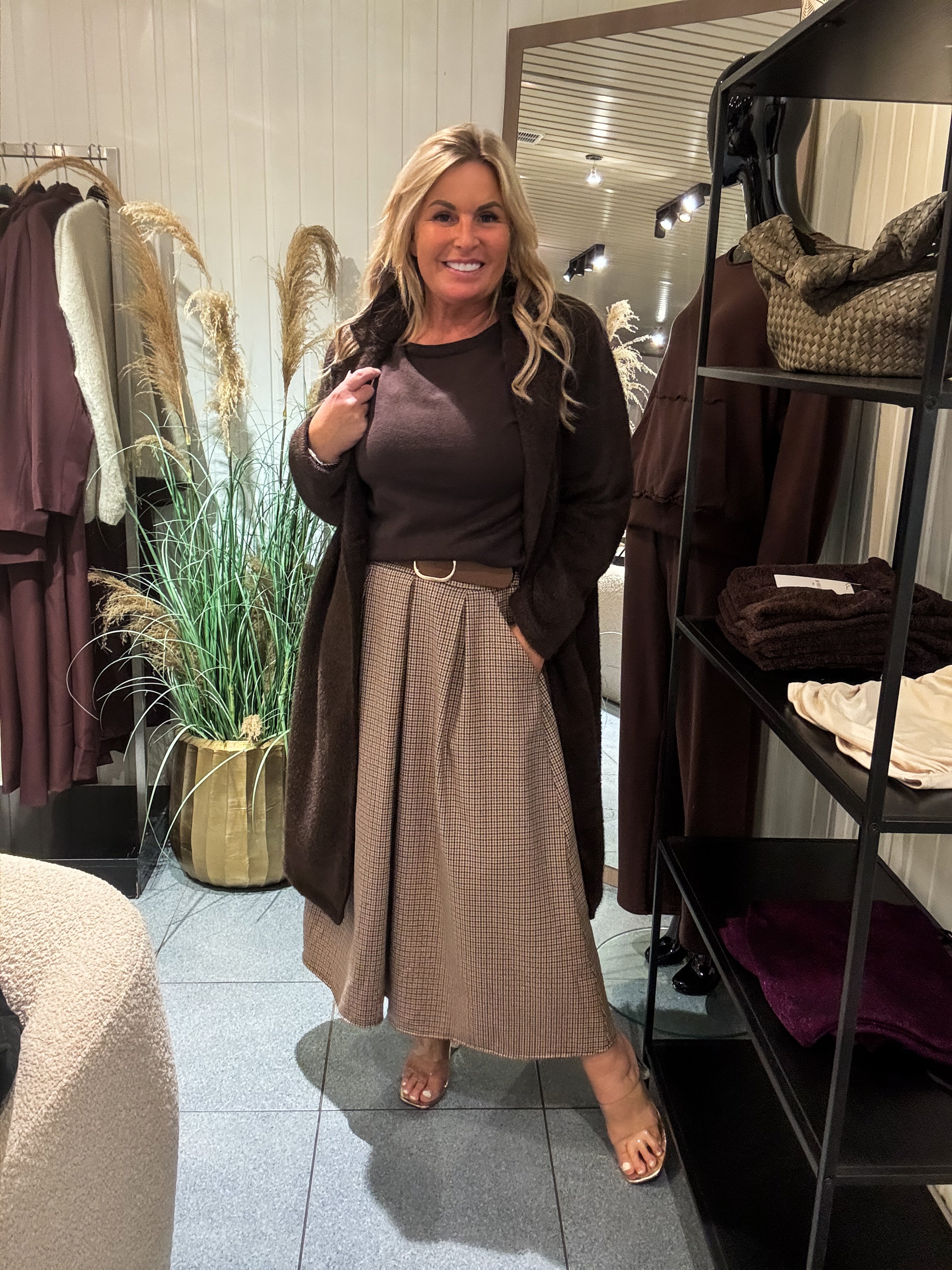 ovia jacket - Brown
