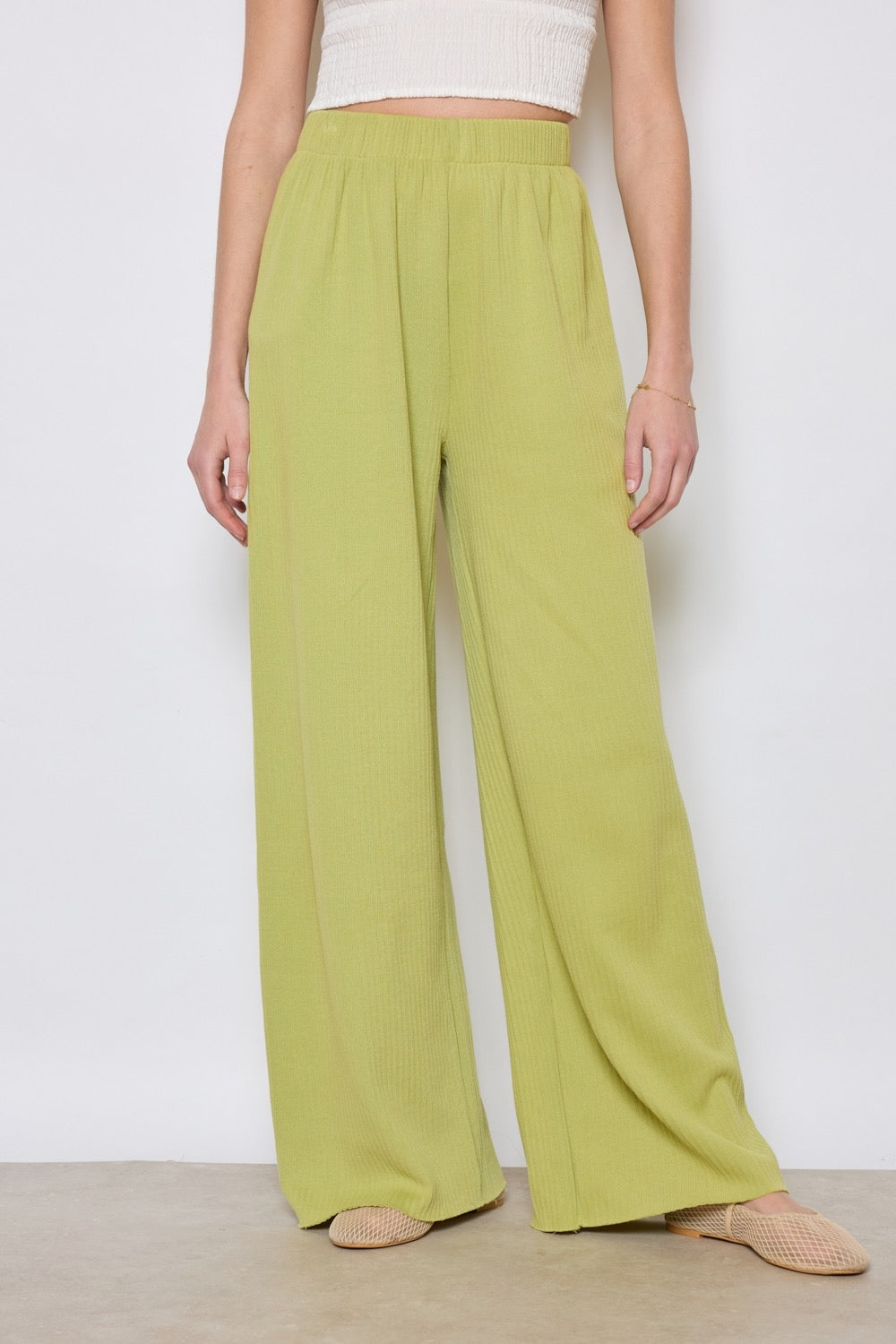 LORE PANTS - LEMON