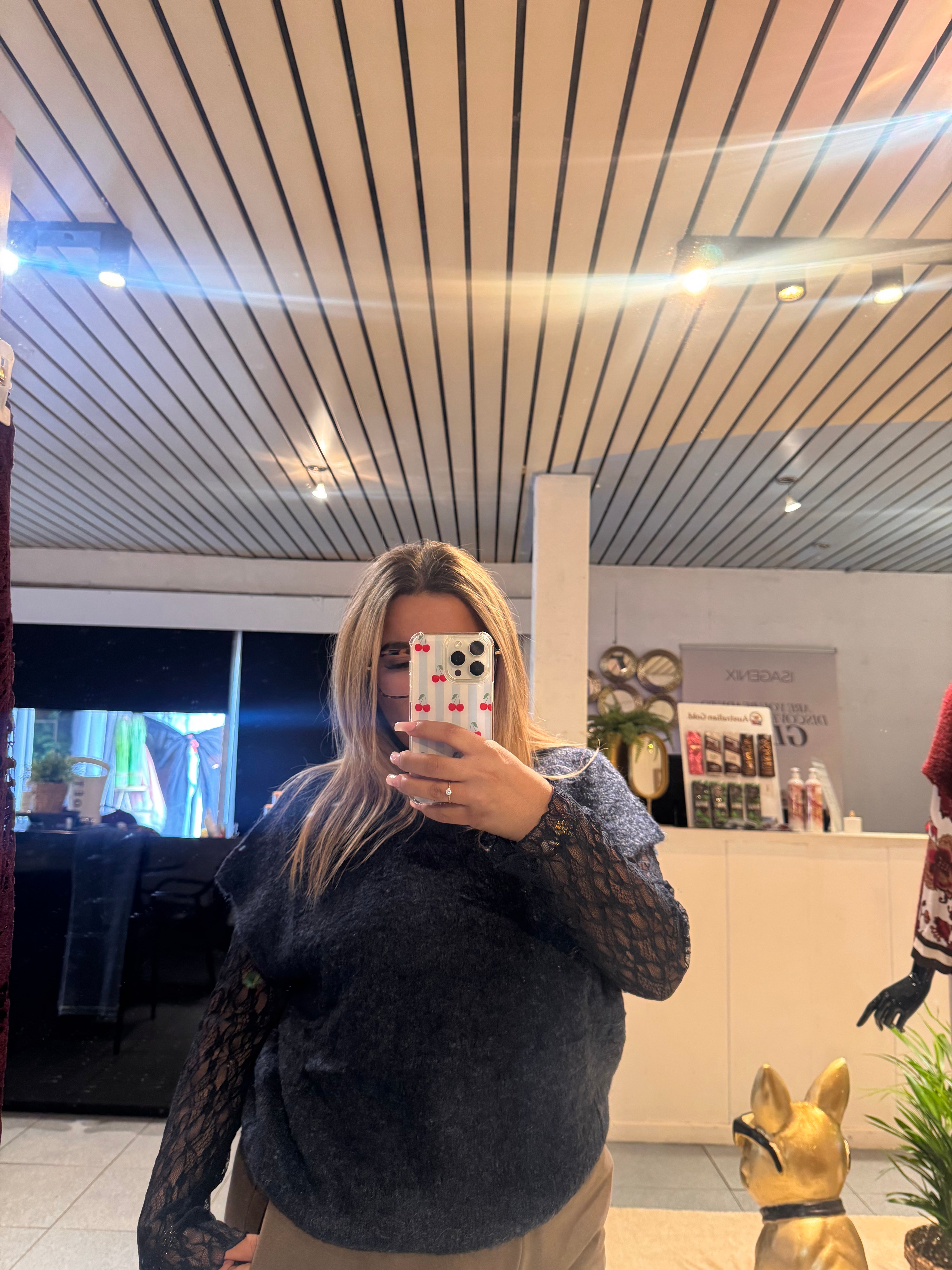 Eliza knit - Navy