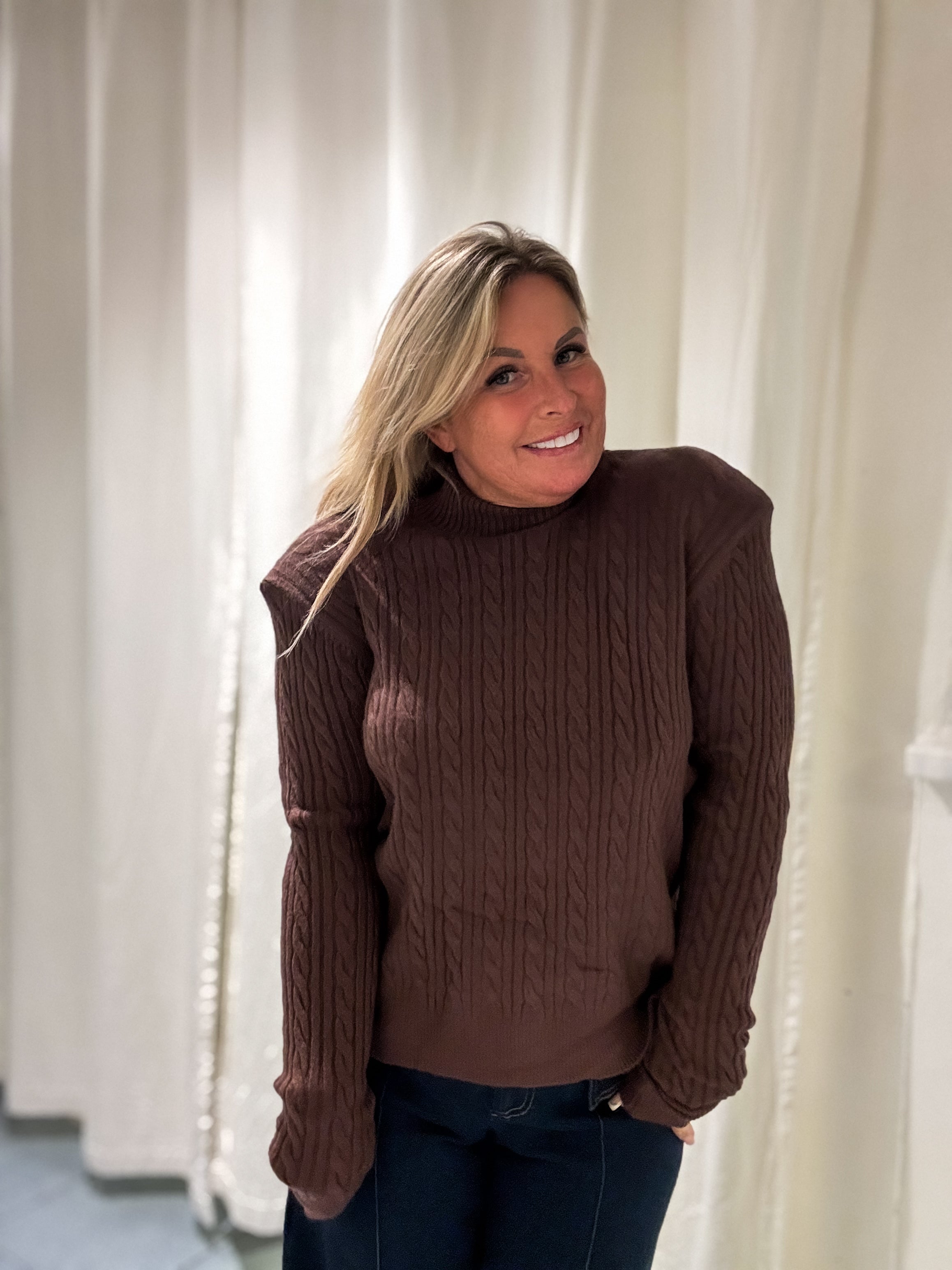 Amber knit - Brown