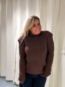 Amber knit - Brown