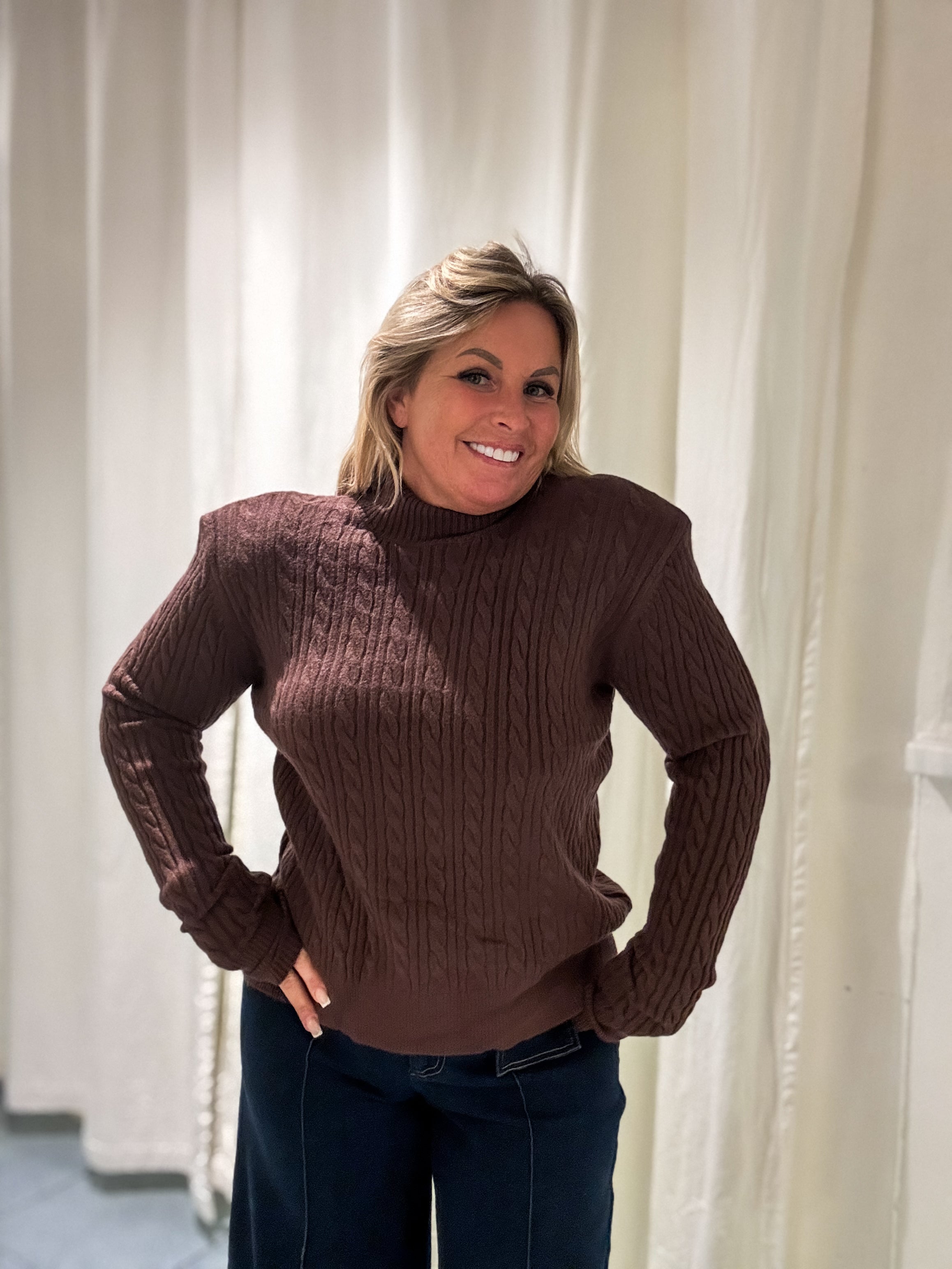 Amber knit - Brown