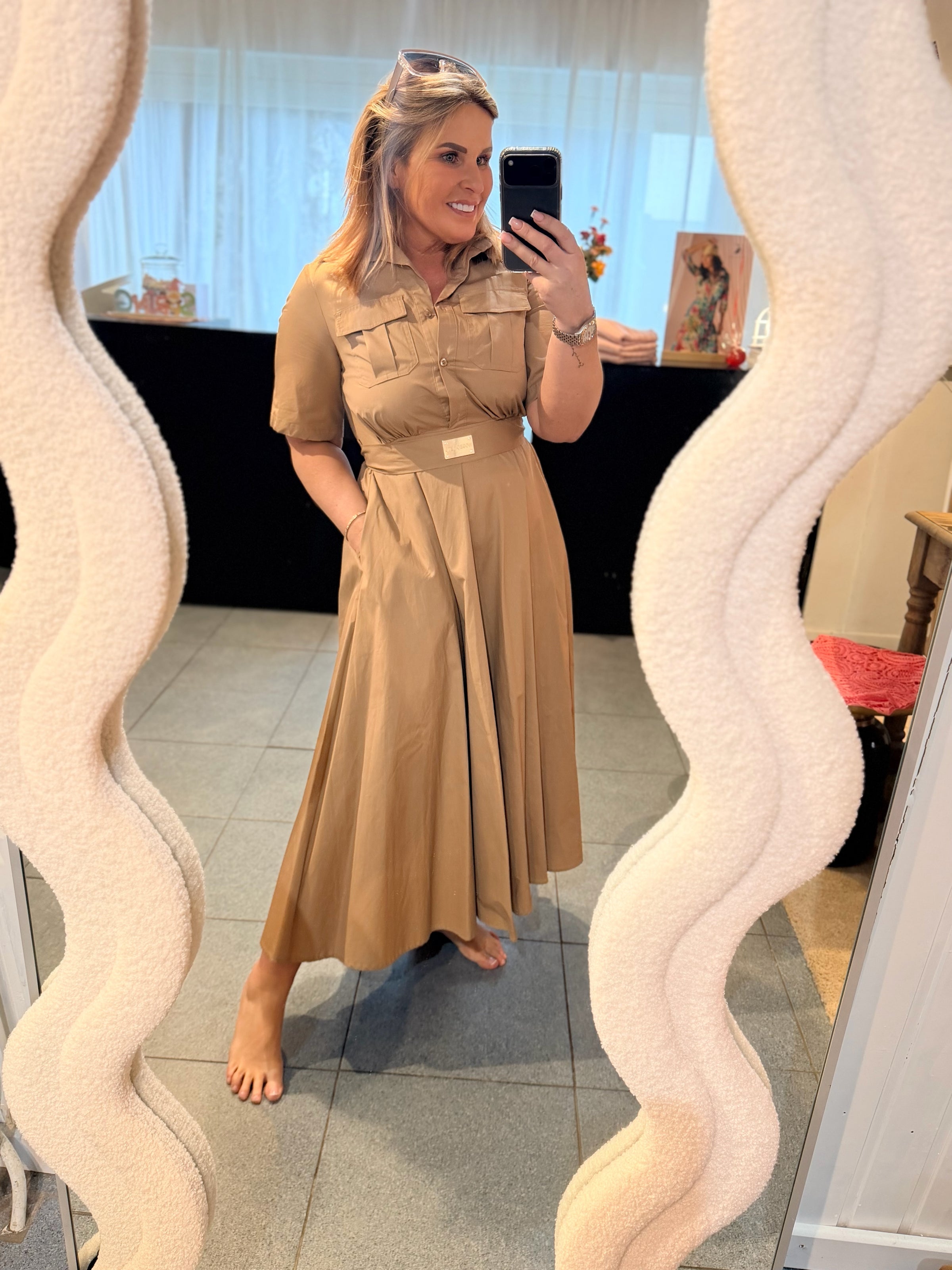 NO SECRET CARGO LUNGO DRESS
