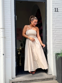 SOFIA DRESS - BEIGE