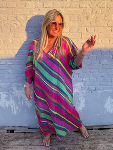 MIA Dress - Fushia