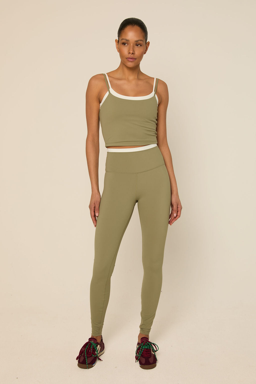 LOLA BRUNA LEGGING - SAGE GREEN