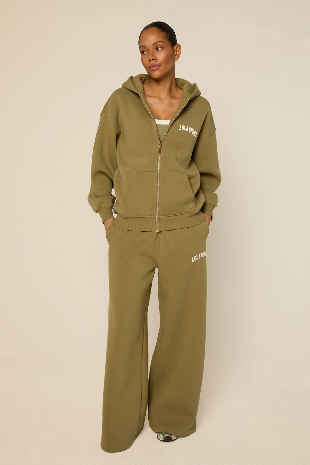 LOLA STELLA PANTS - SAGE GREEN