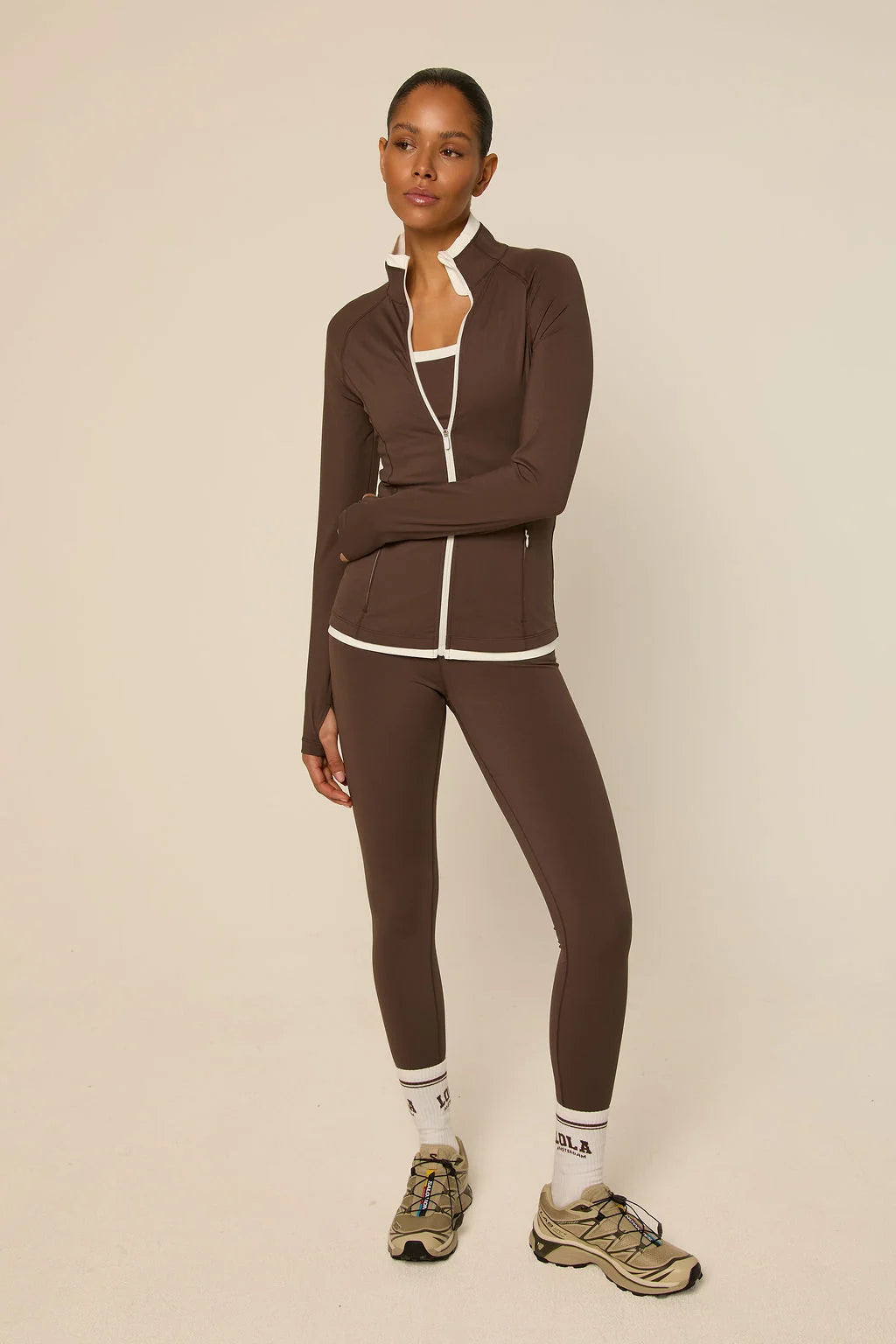 LOLA BRUNA LEGGING - ESPRESSO