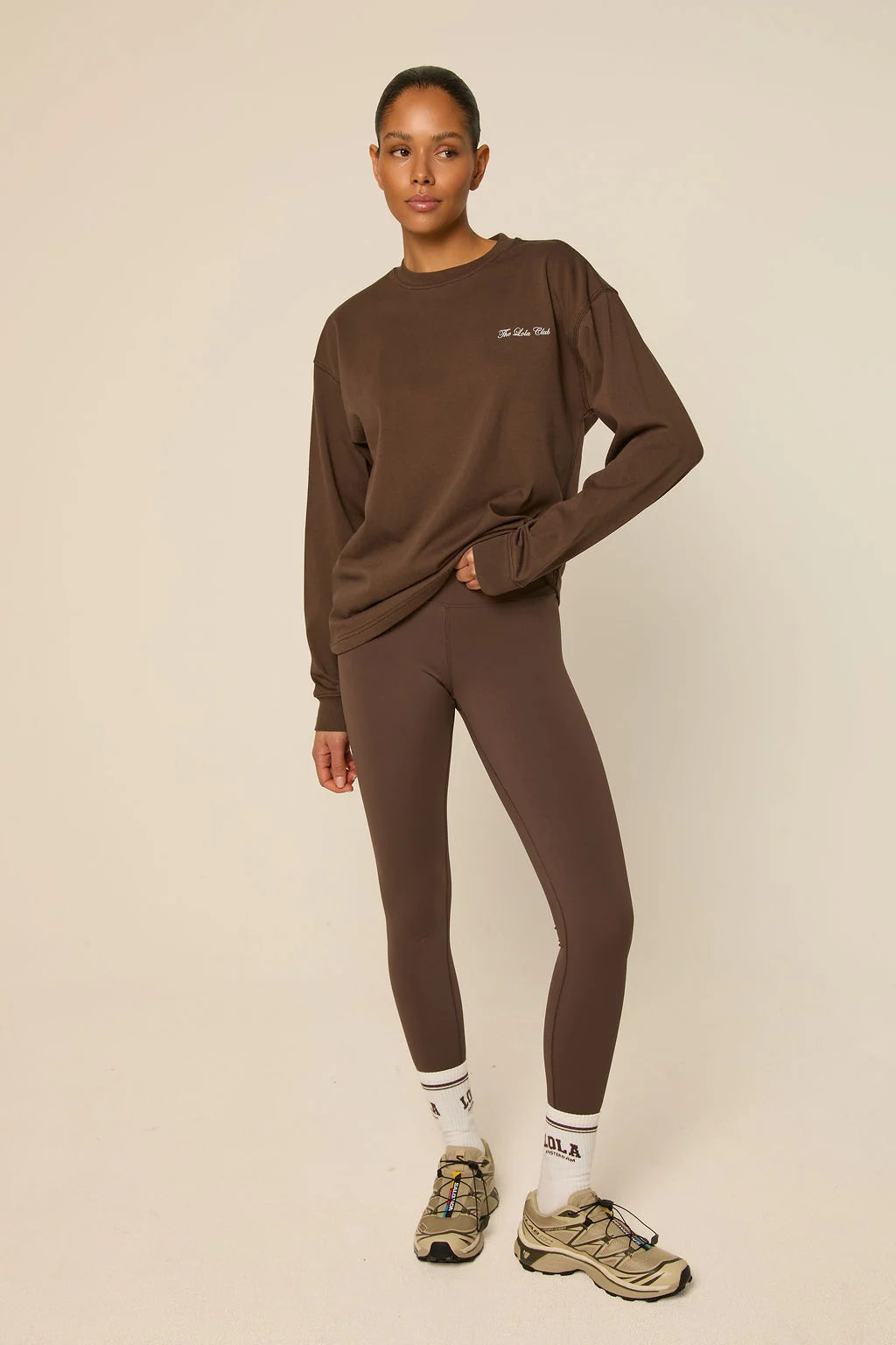 LOLA BRUNA LEGGING - ESPRESSO