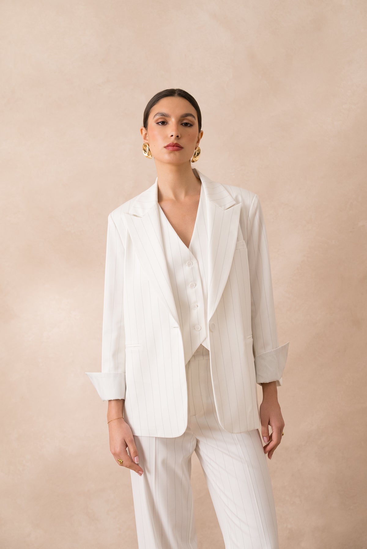 PALOMA BLAZER - WHITE