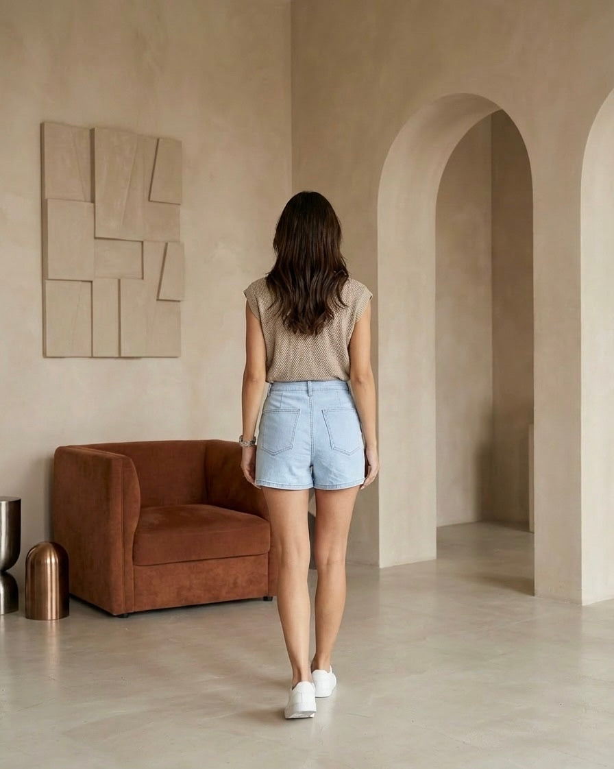 SKY SKORT - JEANS