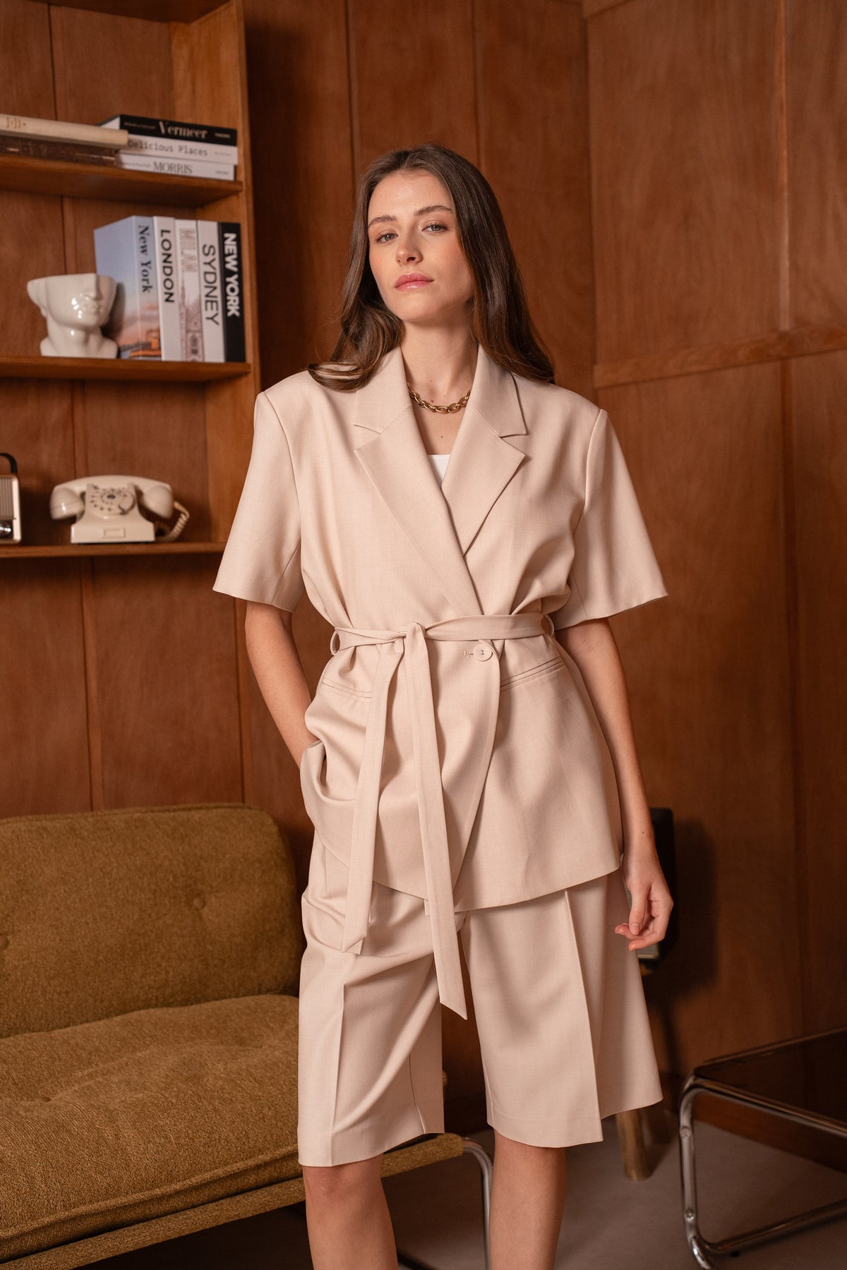 BLAZER NOVI - BEIGE