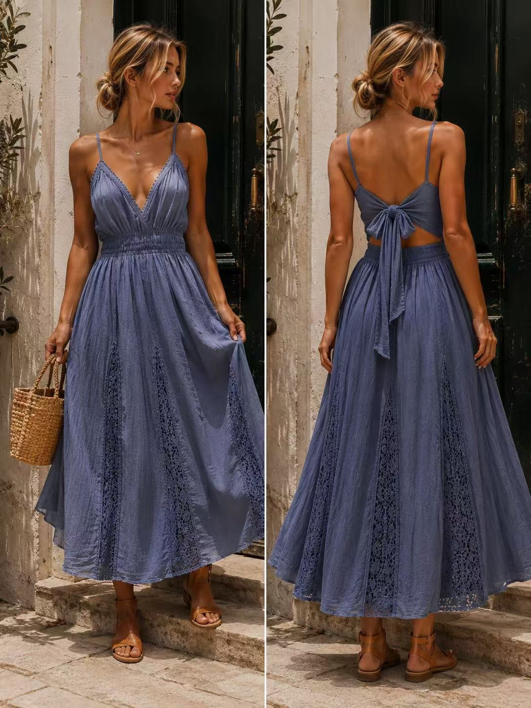 MUSE DRESS - MARINE