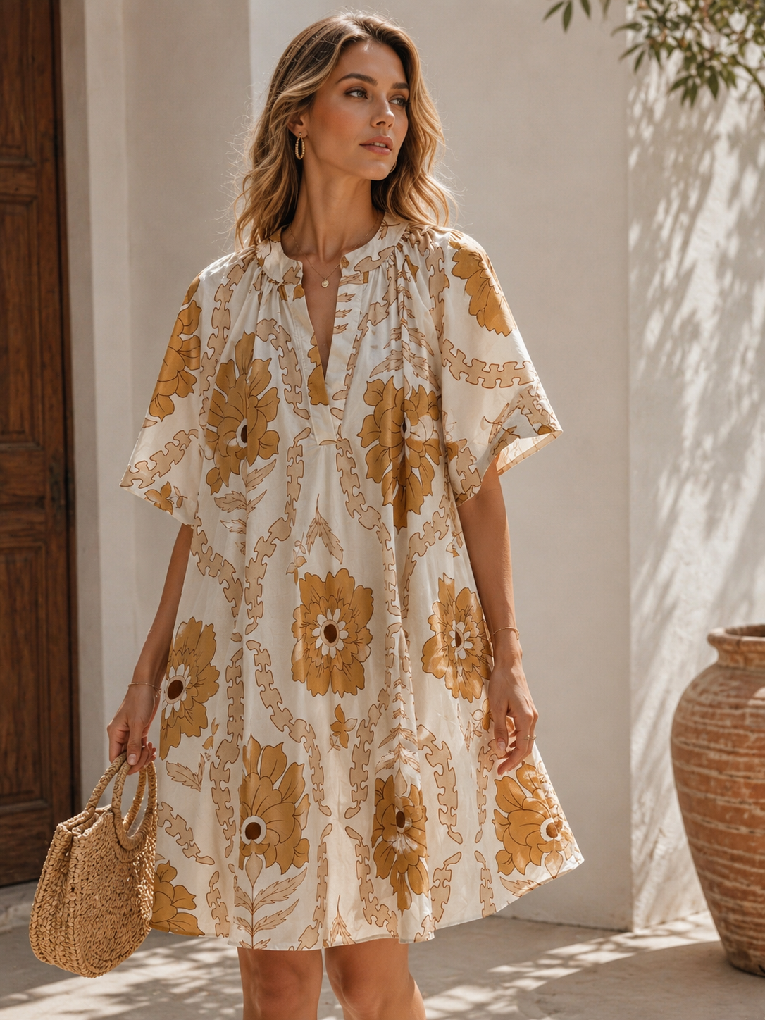 MALIBU DRESS - SAND