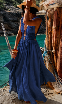 DRESS NALA - MARINE