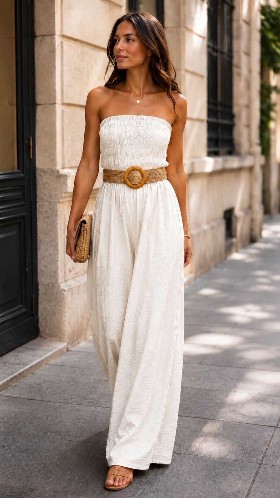 JUMPSUIT ELODIE - ECRU