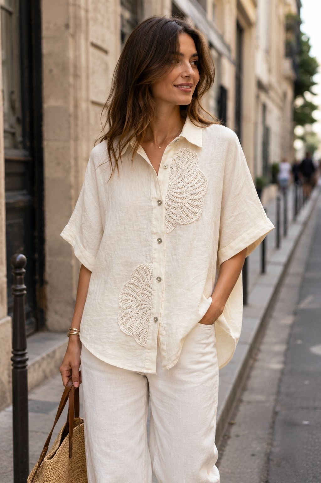 BORA BLOUSE - BEIGE