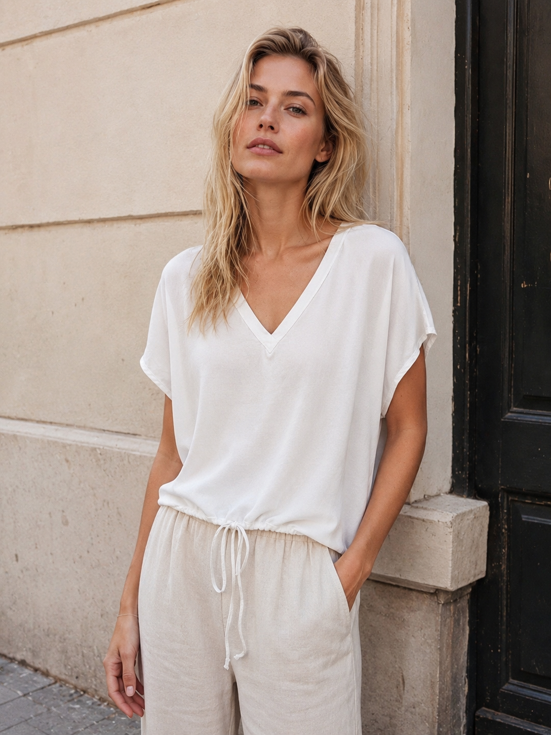 NORE BLOUSE - WHITE