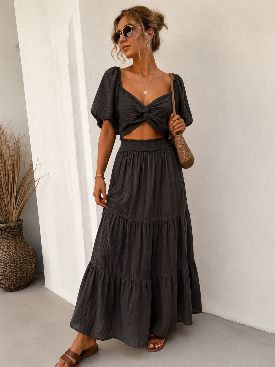 TIKA DRESS - BLACK