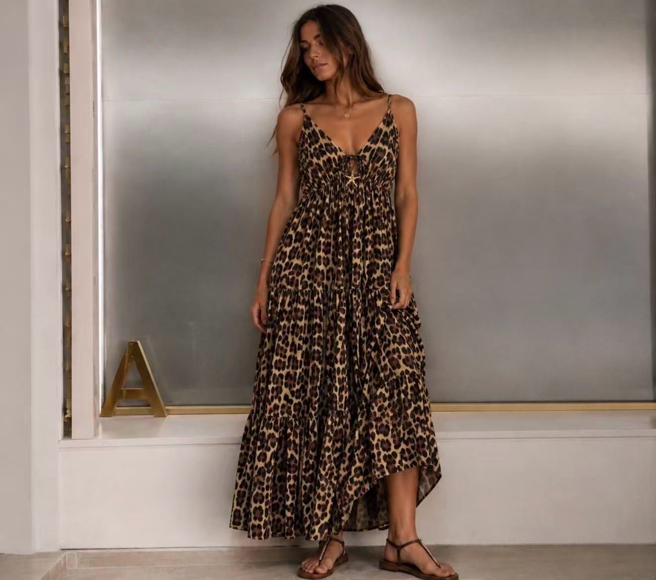 ELARA DRESS - TIGER