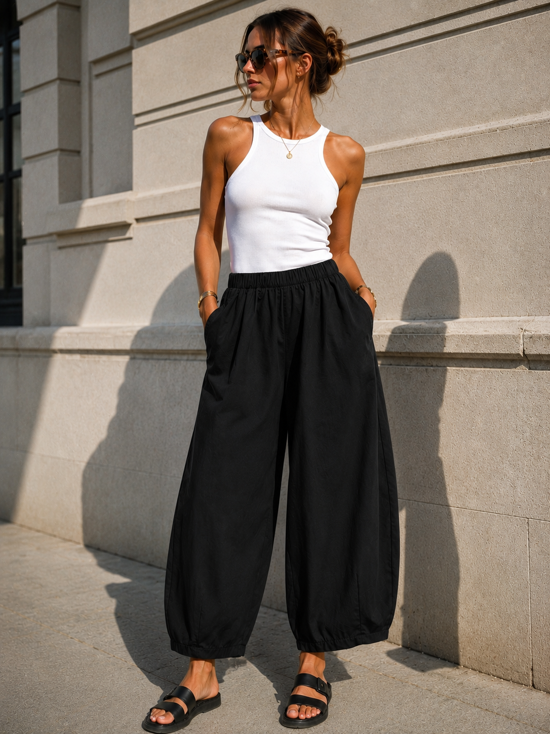 DALIA PANTS - BLACK
