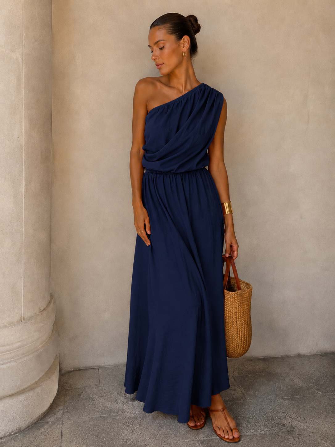 MILA DRESS - MARINE