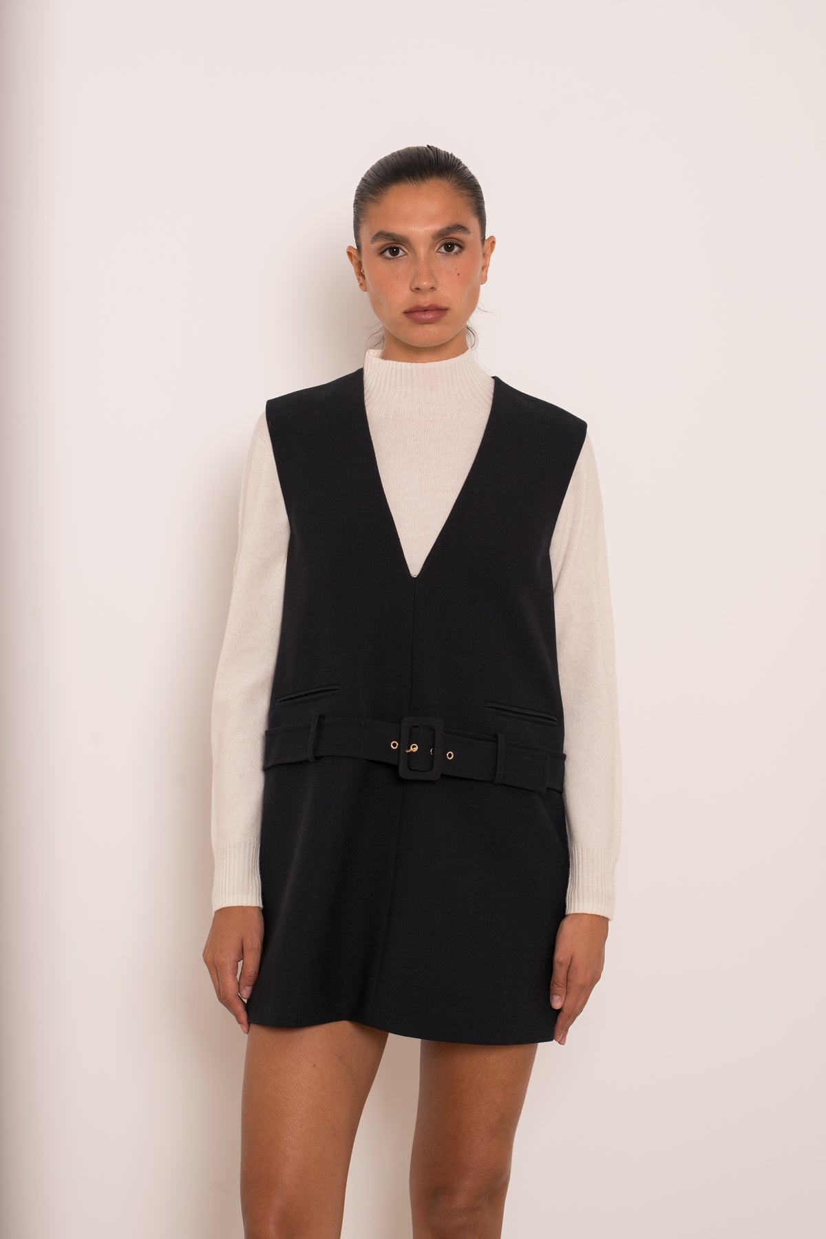 IVY DRESS - NAVY