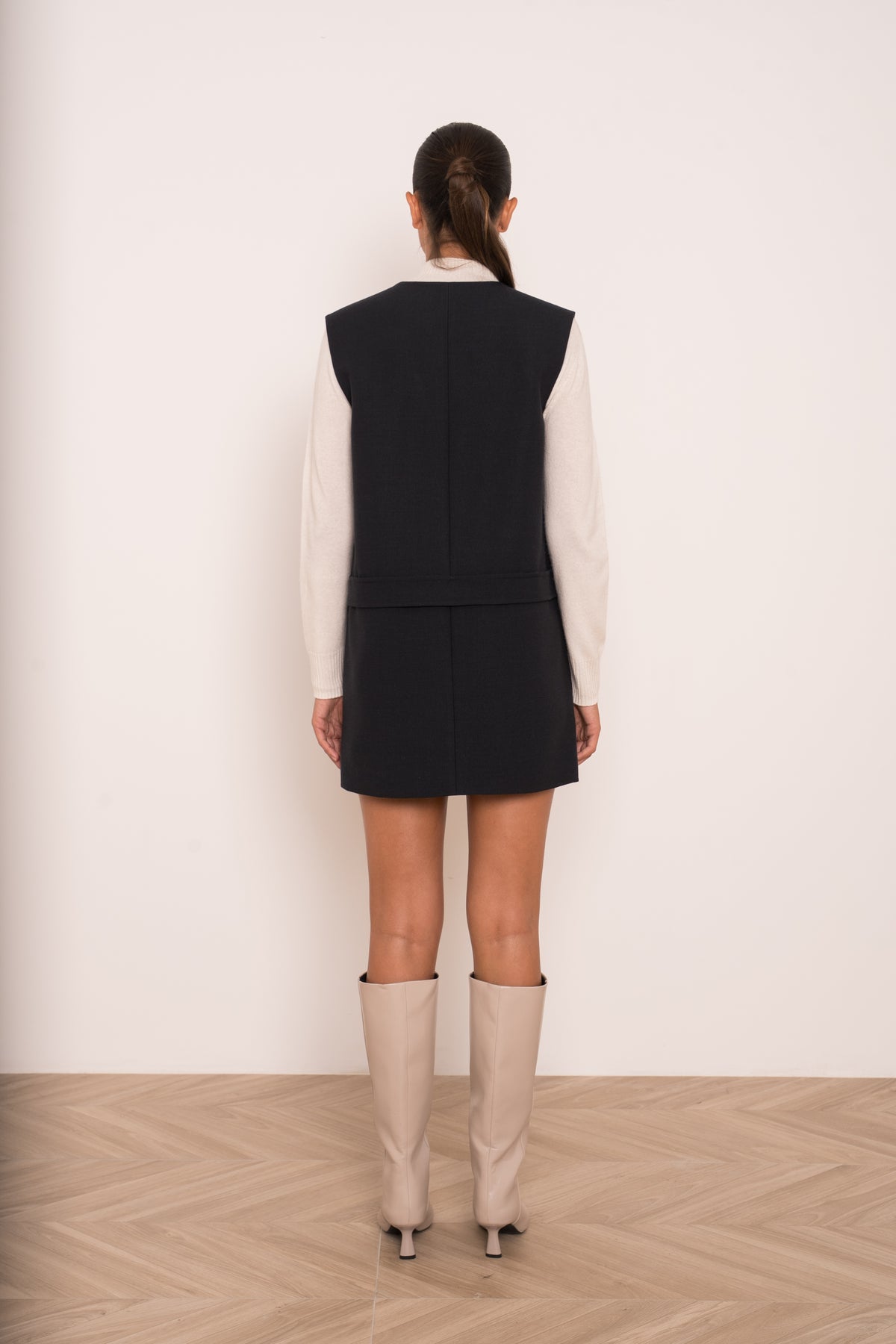 IVY DRESS - NAVY