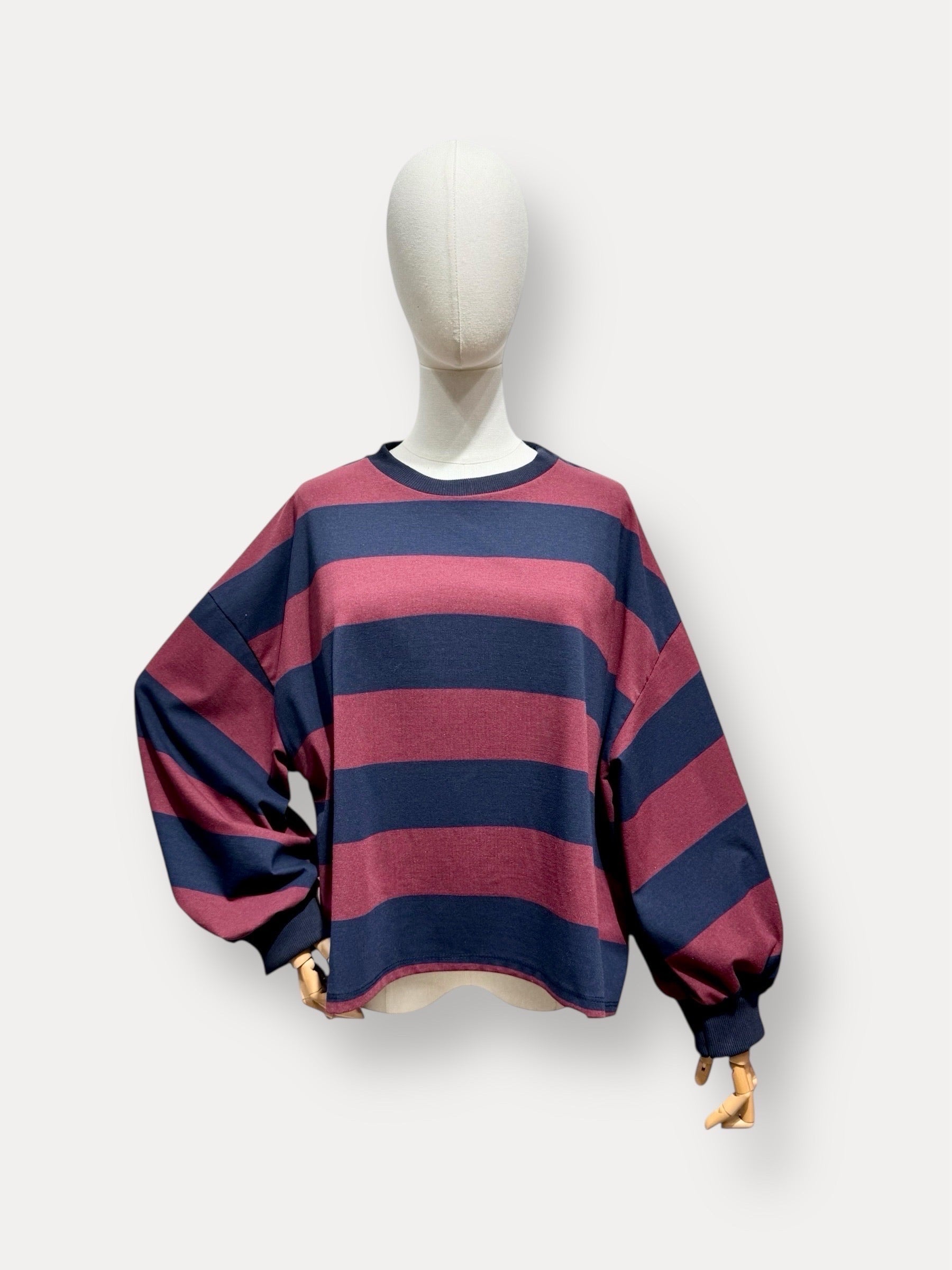 AMBER PULL - BORDEAUX