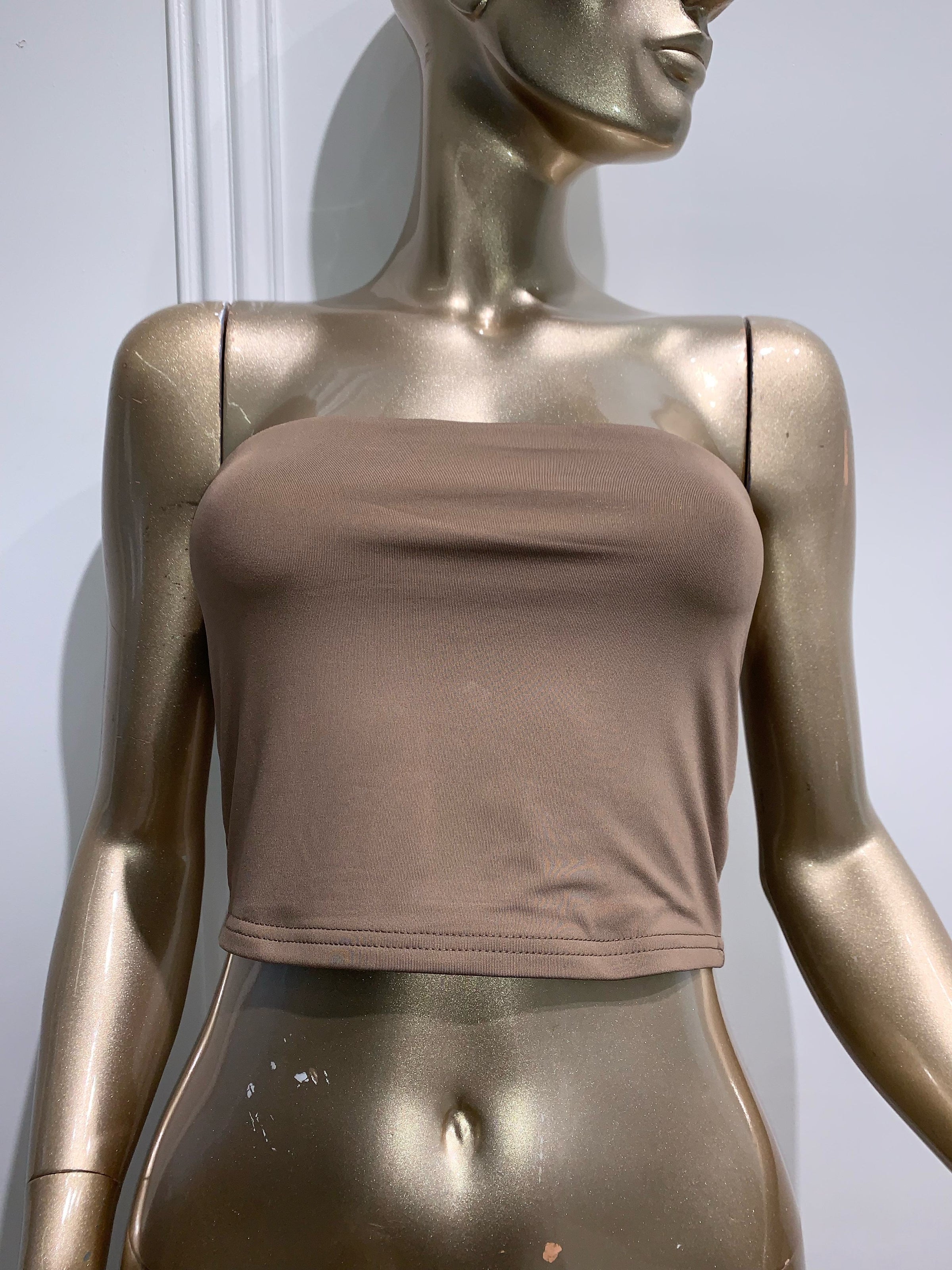 TOP ROMI - LIGHT BROWN