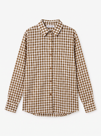 BLOUSE SELANA - SOFT BROWN