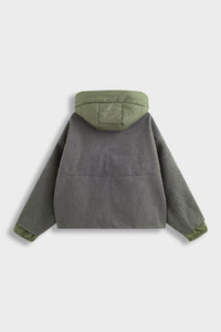 MILA BOMBER - TAUPE