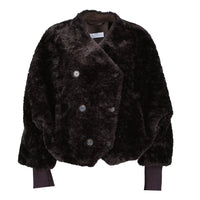 AMELIE MACKAYA JACKET - BROWN