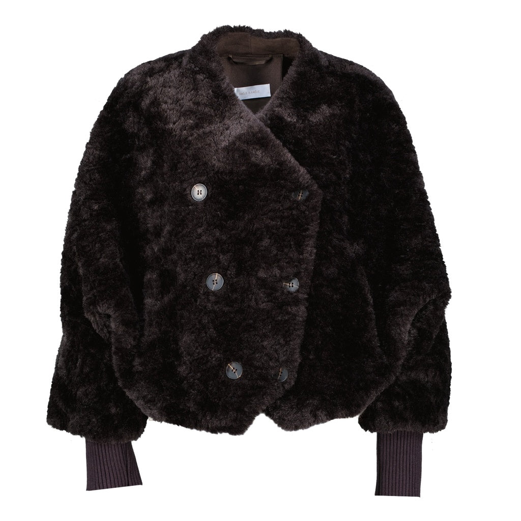 AMELIE MACKAYA JACKET - BROWN