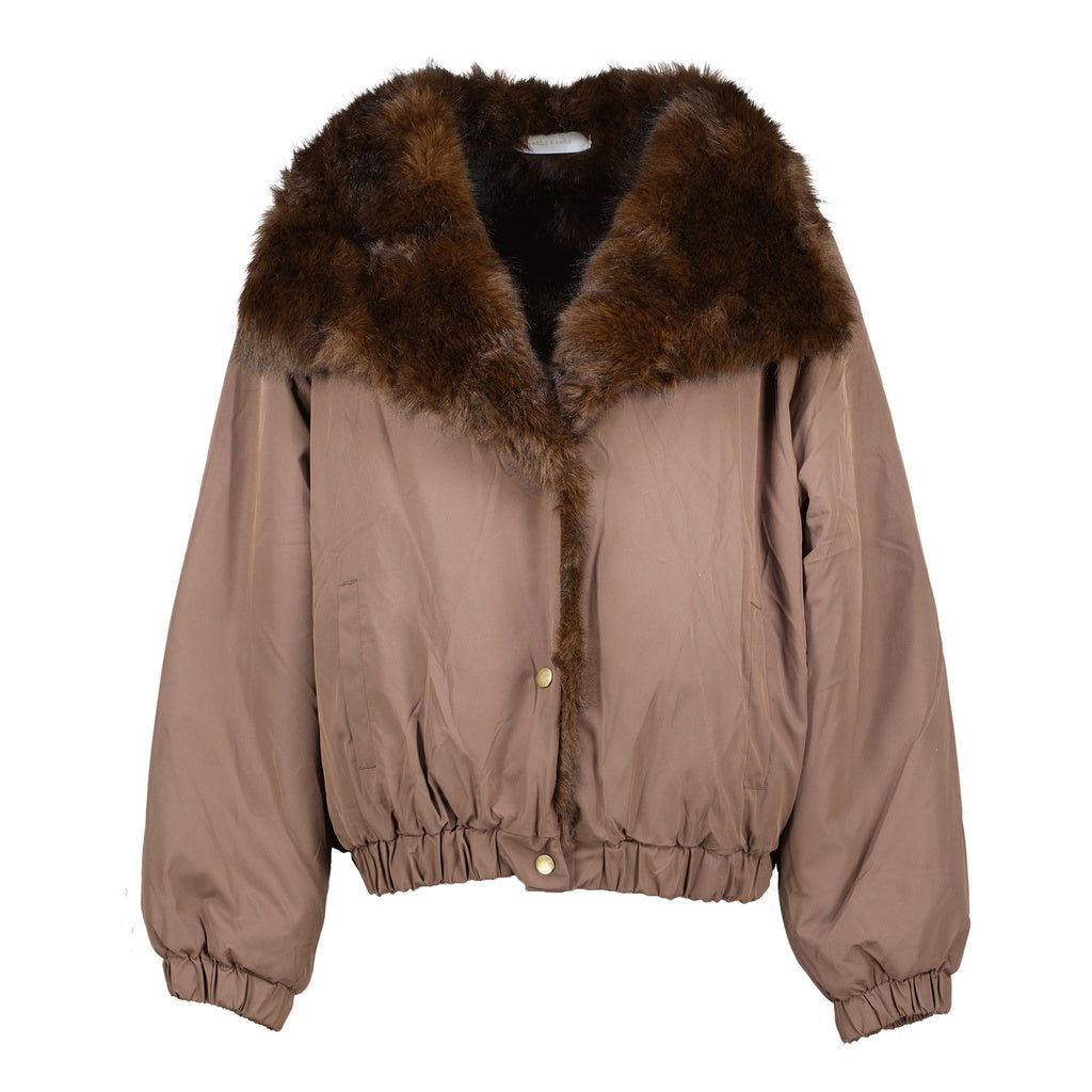 AMELIE MALMEDY REVERISBLE JACKET - BROWN