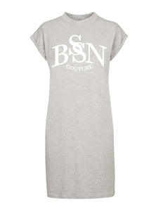 BSN COUTURE Tshirt Dress - Grey