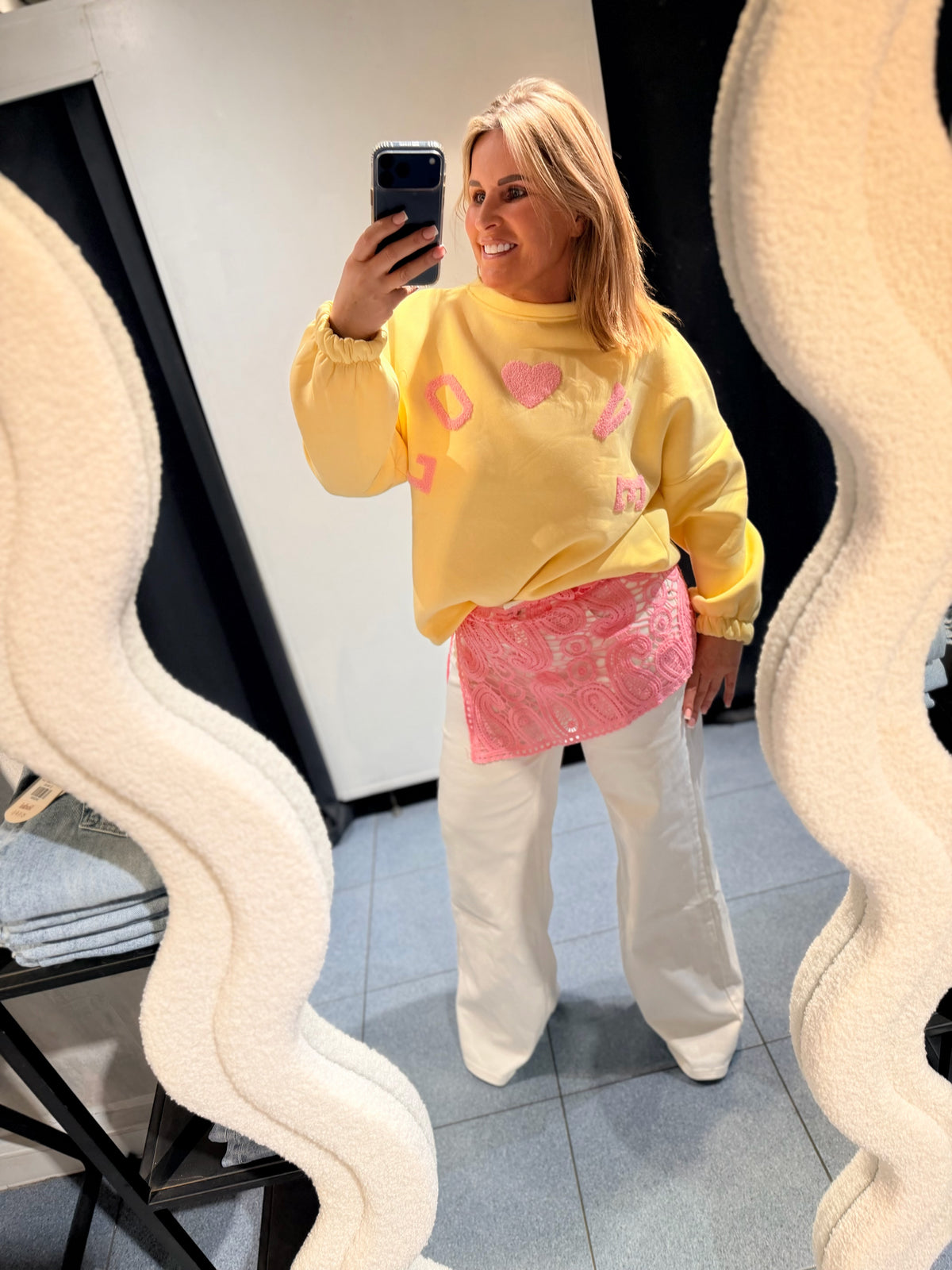 OVERLAY SKIRT - PINK