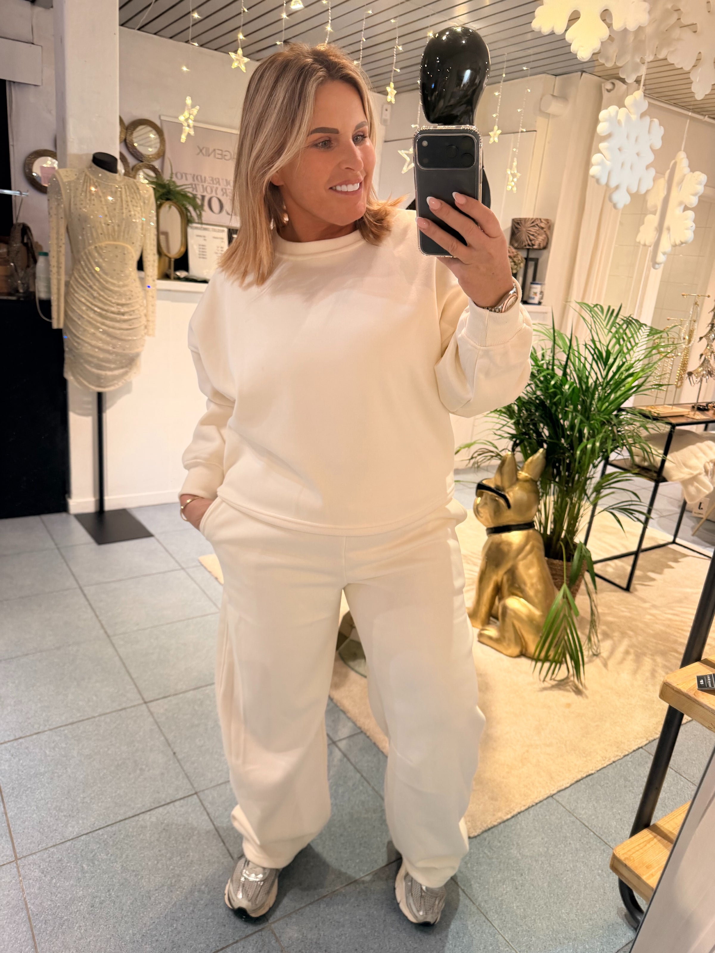 Je m’en fous pants - White